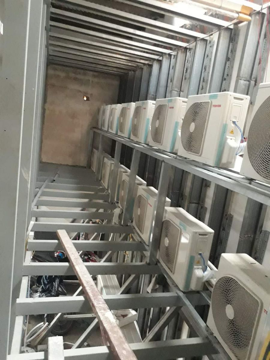 Nhận thi công lắp máy lạnh âm trần tại HCM