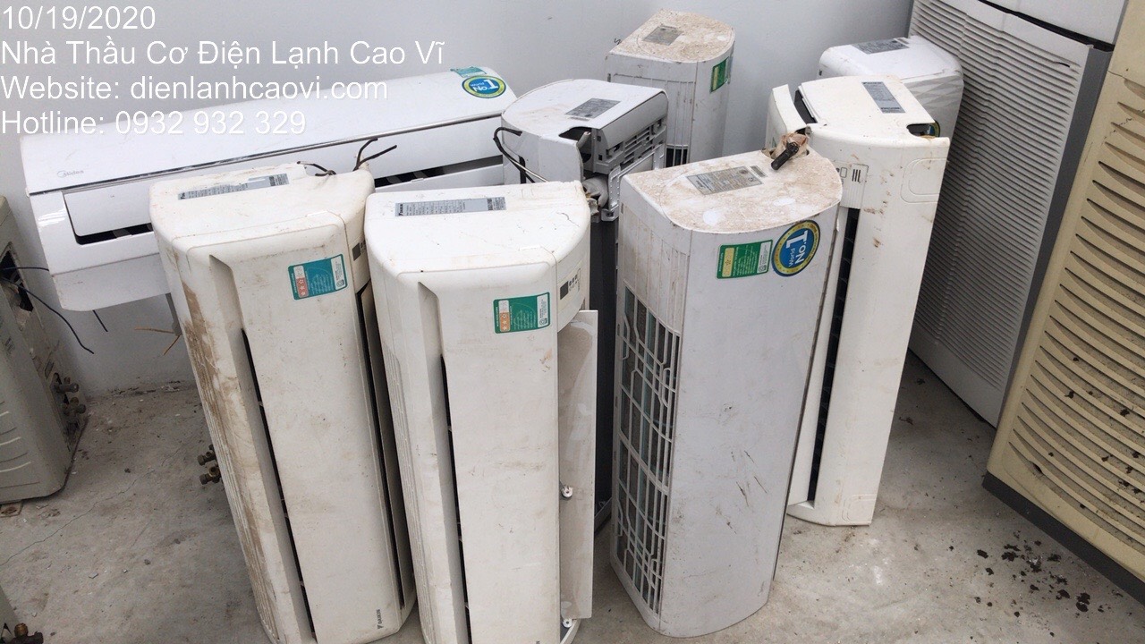 Thanh lý máy lạnh tại quận Tân Bình