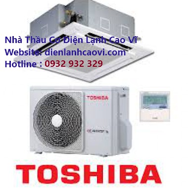 Máy lạnh âm trần Toshiba RAV-420ASP-V/ RAV-420USP-V (5.0 HP, gas R410a, 3 Pha)